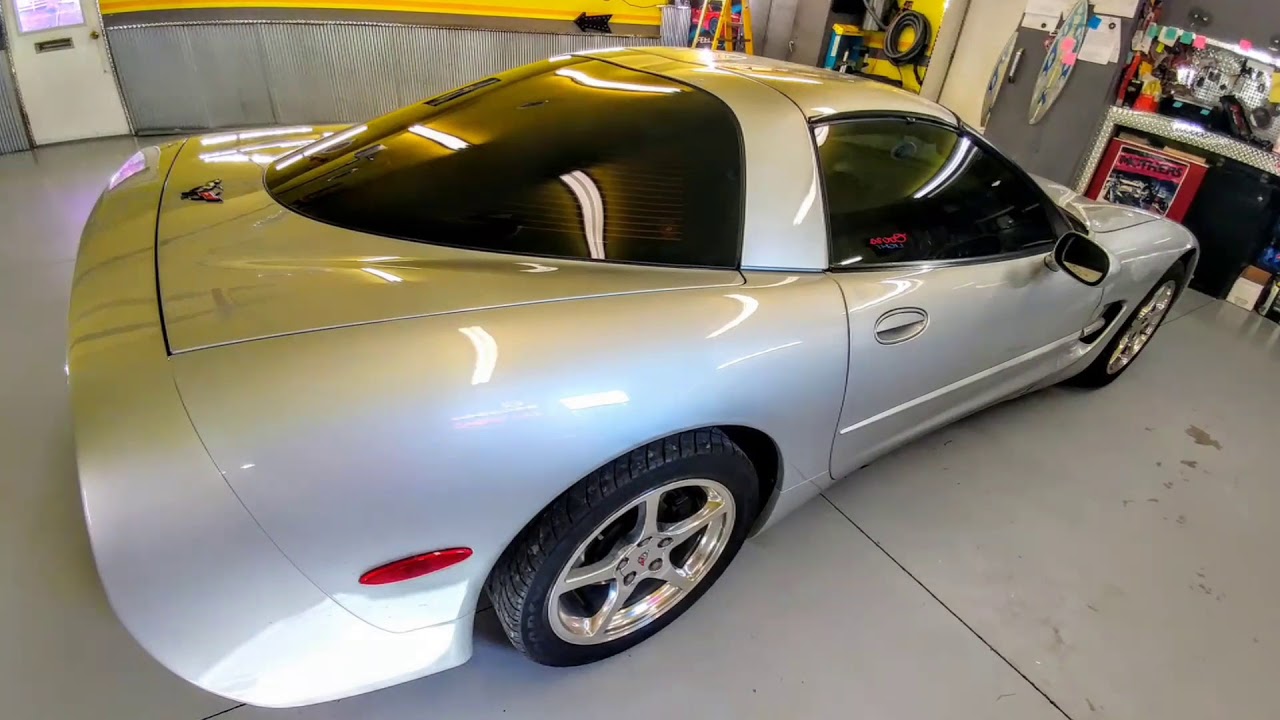 2000 corvette roof wrap and tint