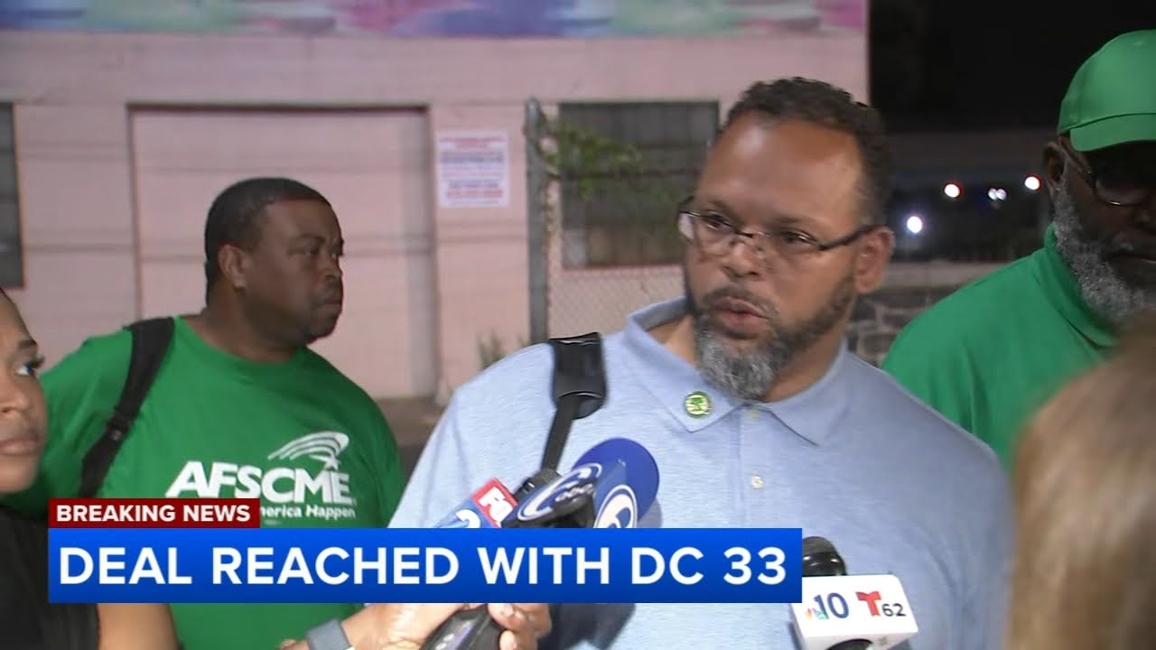 Strike ends after Philadelphia leaders, union officials reach a deal