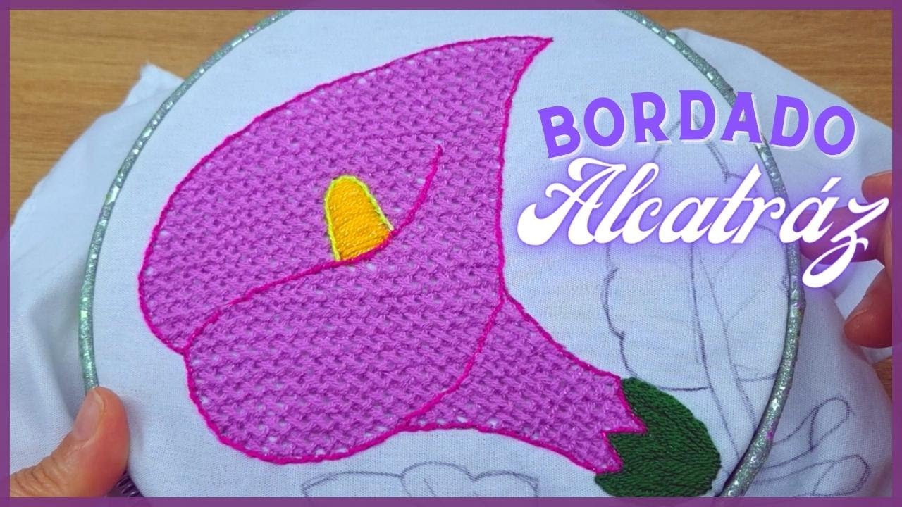 Hermoso bordado para ALCATRACES #2 🌼  Un Mundo Maravillisa