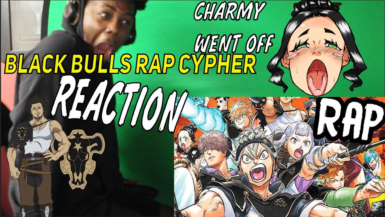 BLACK BULLS RAP CYPHER REACTION | RUSTAGE ft. DPS, NLJ, Ironmouse & More [Black Clover]