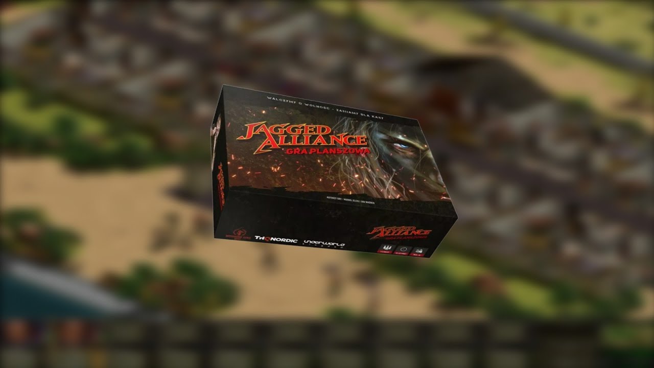 Настольная игра JAGGED ALLIANCE - обзор компонентов