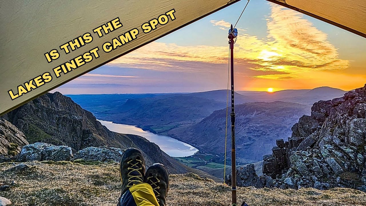 Is This The Lake District's FINEST CAMP SPOT..Mickledore SOLO WILDCAMP..