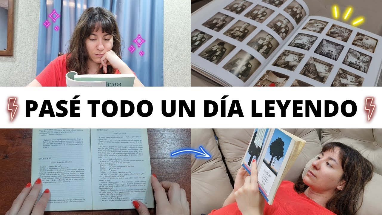 Leí todo el día y esto fue lo que pasó / 24 horas leyendo / Reading Vlog / Eterna Lectura
