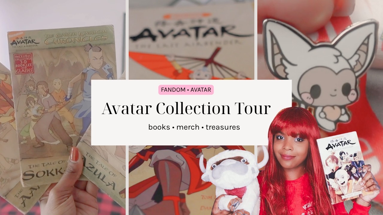 🌏 my avatar: the last airbender collection – books, merch & fandom faves