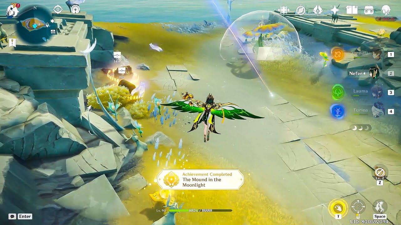 3 Kuuvahki Puzzle in Wing of Keres, Wavechaser Plain
