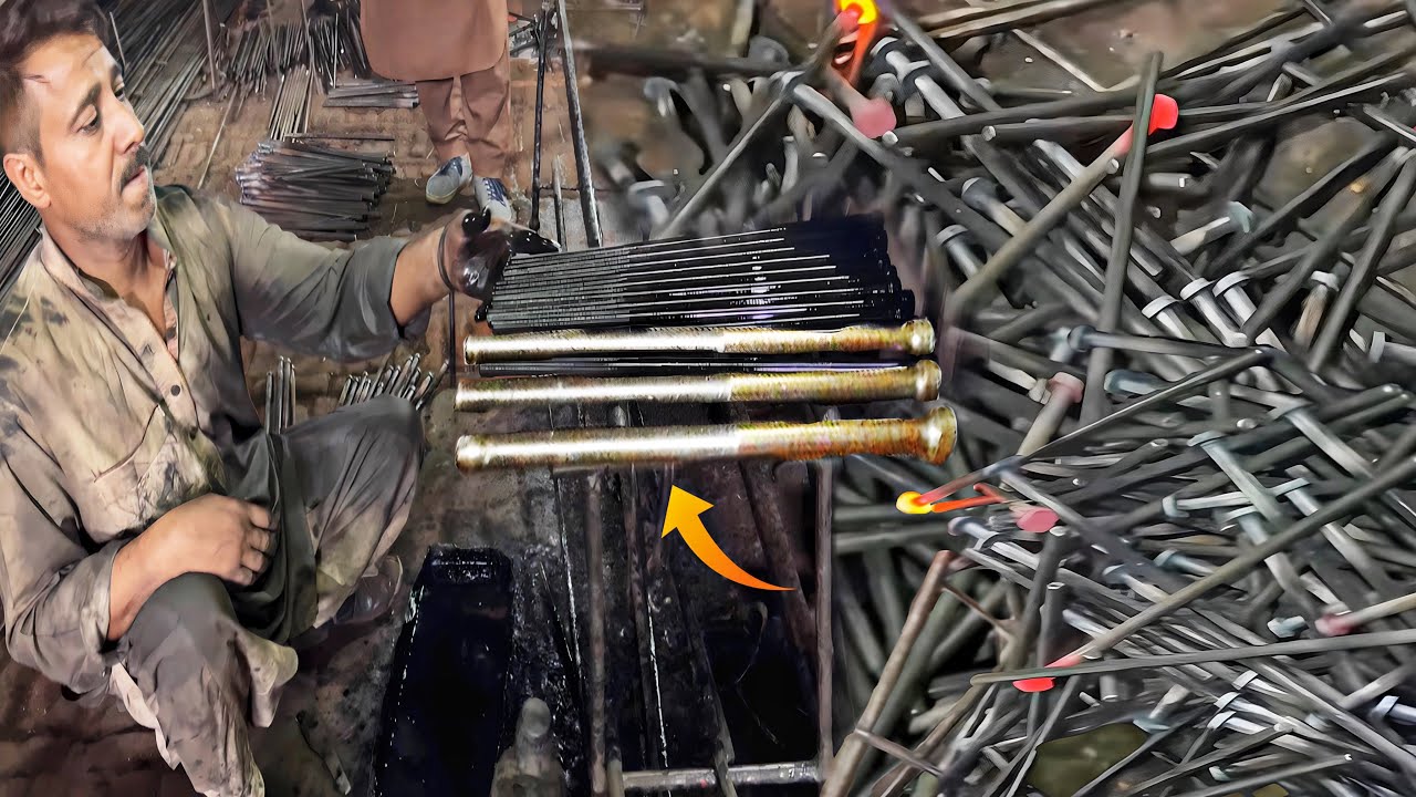 Manufacturers of a Leafspring Center Bolts in Factory || production of leafspring bolt