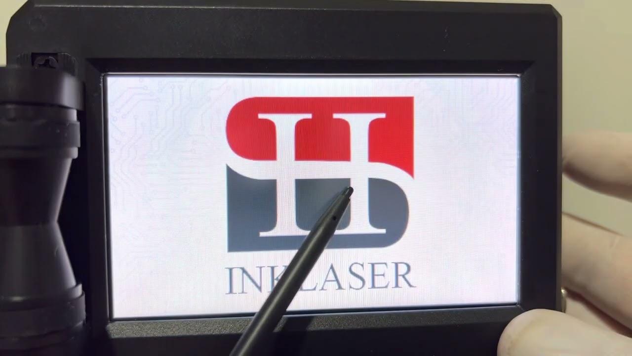 Tela travada? Como restaurar o touchscreen do datador inkjet handjet M15?