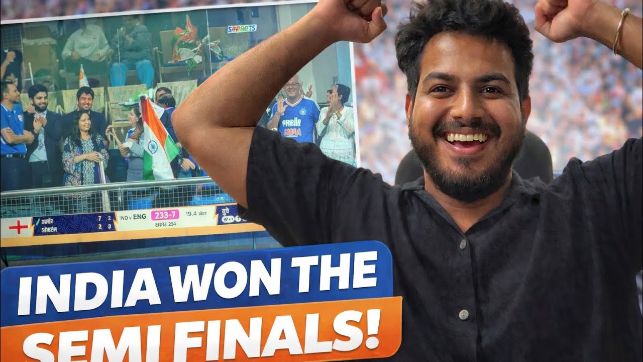 INDIA WON! 🇮🇳🔥 Crazy Match Reaction | Match Winning Moments Vlog