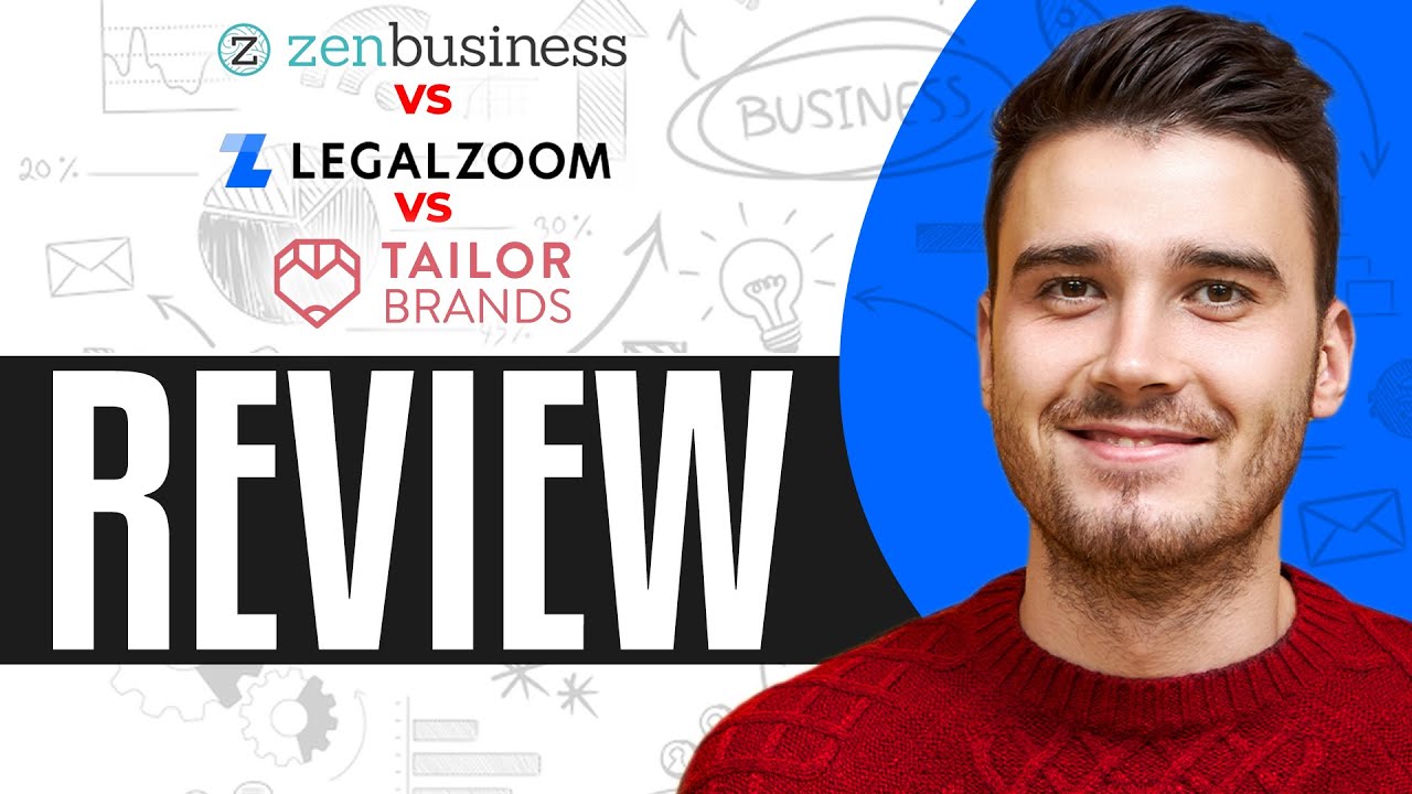 ZenBusiness Vs LegalZoom Vs Tailor Brands: Full Comparison Review 2026