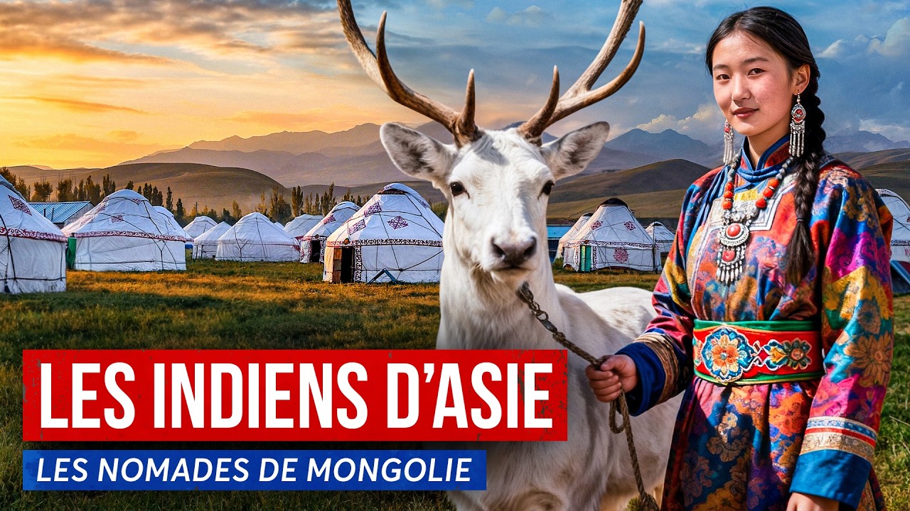 Ils vivent encore comme des hommes primitifs. J’ai essayé avec eux. Les nomades de Mongolie