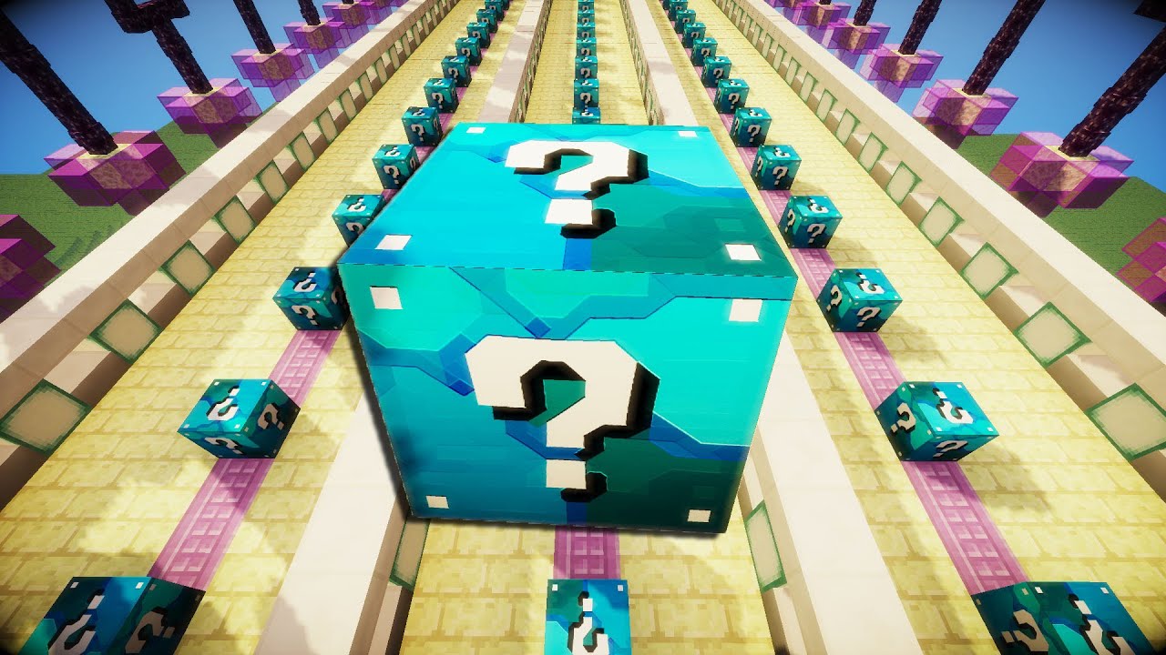DIAMOND LUCKY BLOCK CHALLENGE PO POLSKU MINECRAFT - FLOTHAR MATTYNIU I MANOYEK