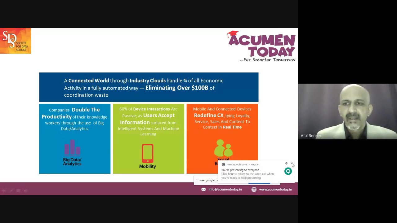 Job Shift due to New Age Technologies - AcumenToday : S4DS