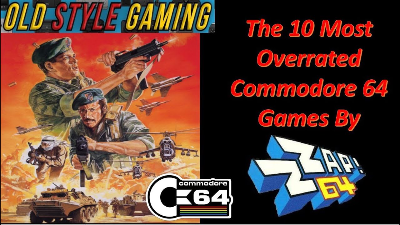 The 10 Most Overrated Commodore 64 Games By Zzap!64