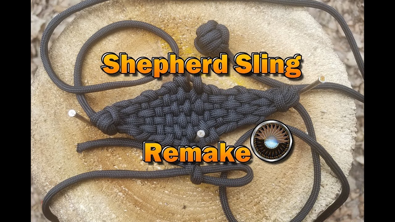 Paracord Shepherd Sling - Please read the description!
