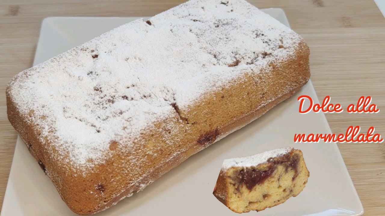 Soffice e delizioso! Dolce semplice alla marmellata