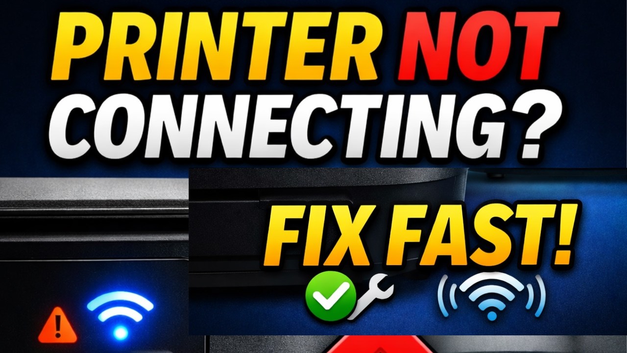 HP Printer Not Connecting to WiFi – Fix HP Printer Offline & Wireless Setup Issues