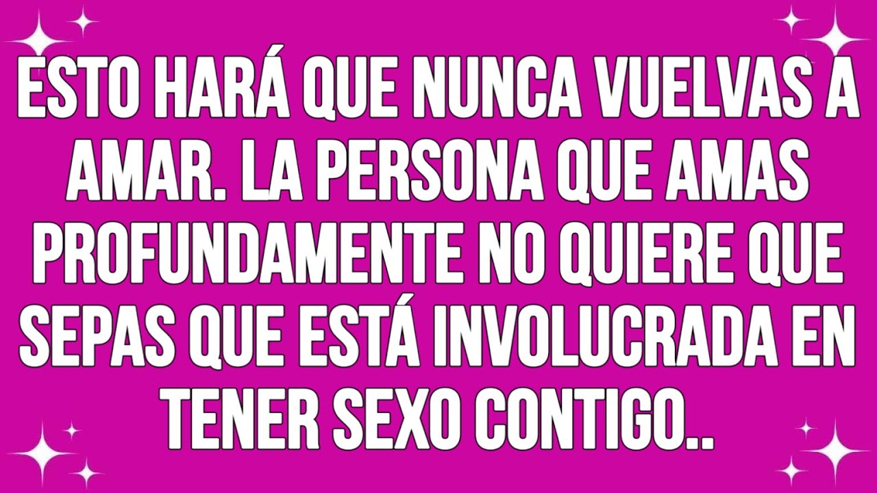 ¡¡Esto hará que nunca vuelvas a amar!! La persona que amas profundamente no te quiere...