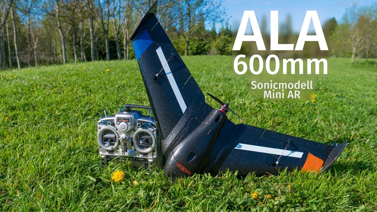 Ala Zagi de 600mm para FPV | Sonicmodell Mini AR