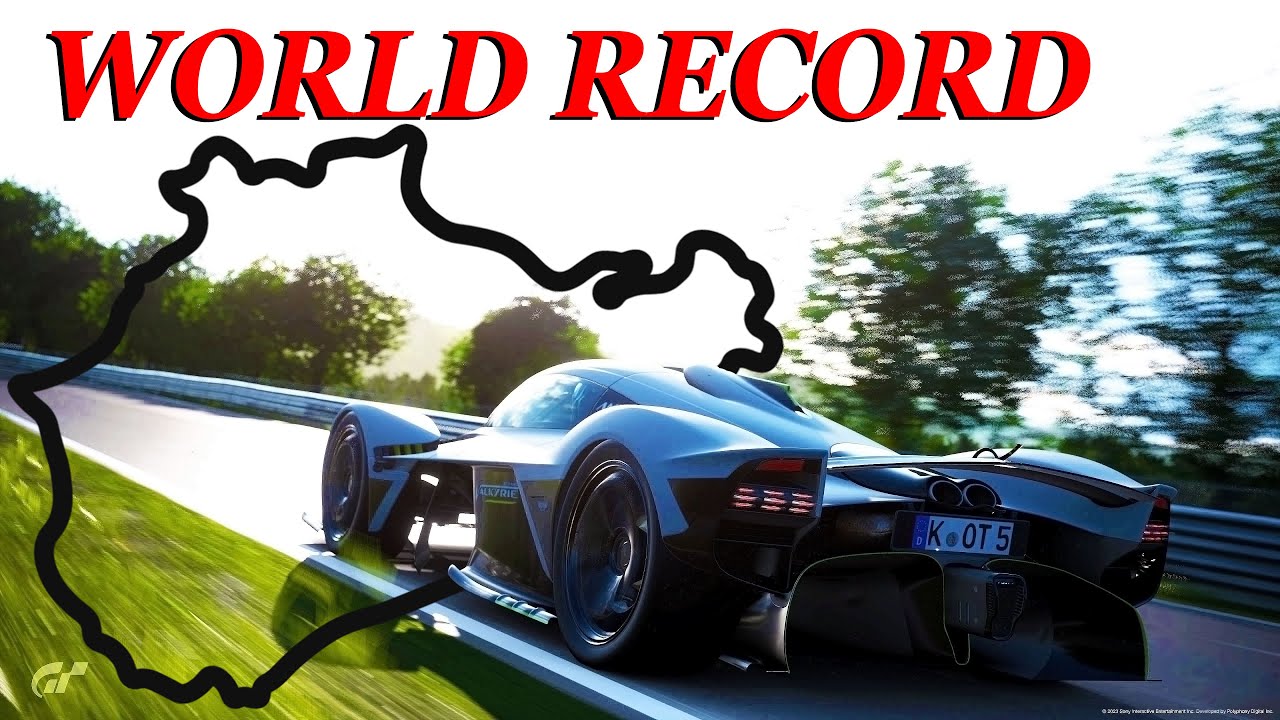GT7: Valkyrie Nordschleife WR - 5:15.8 (Setup Included)