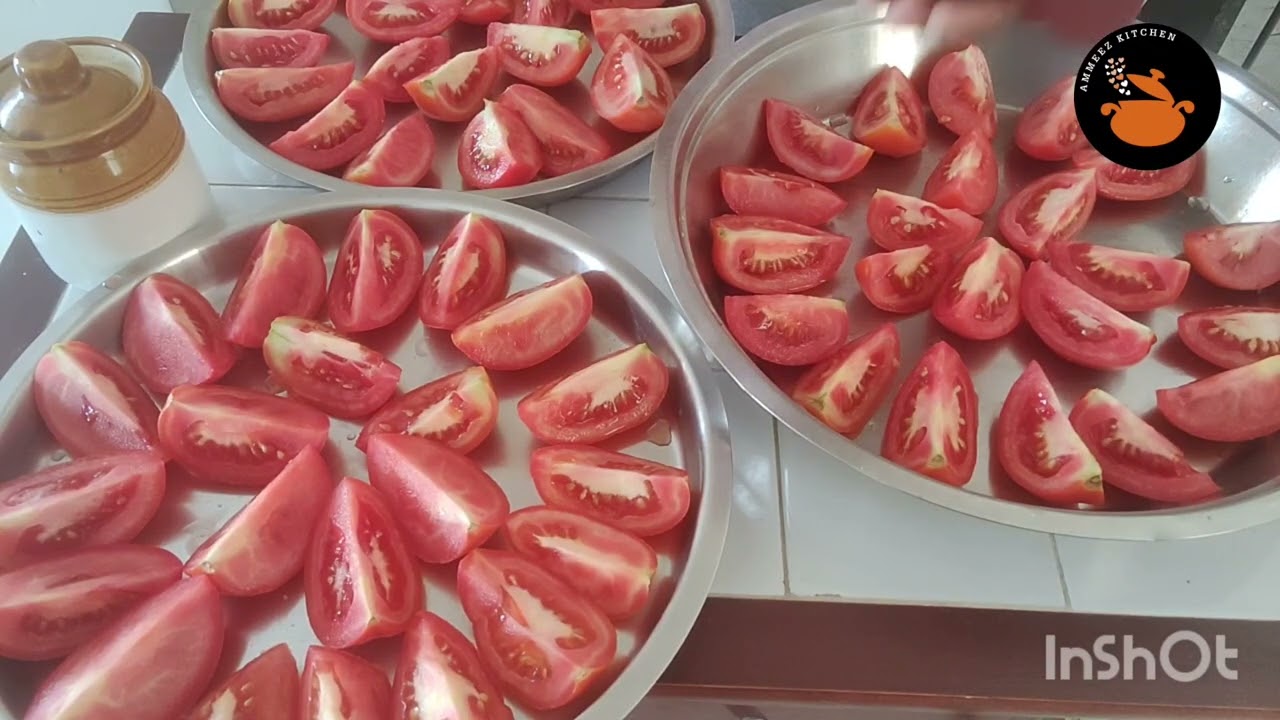 Sundried Tomatoes | Tomatoes | how to dry tomatoes without oven | Dry tomato recipe