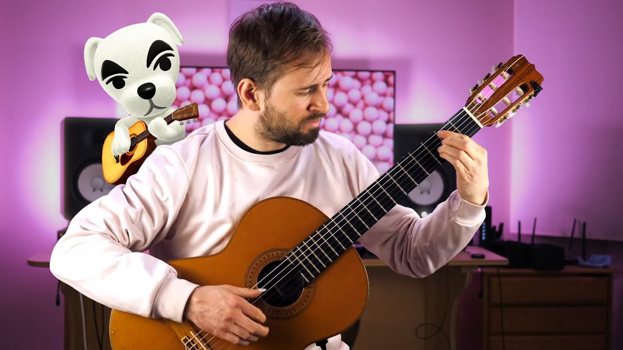 BUBBLEGUM K.K. - Classical Guitar Cover - Animal Crossing New Horizons