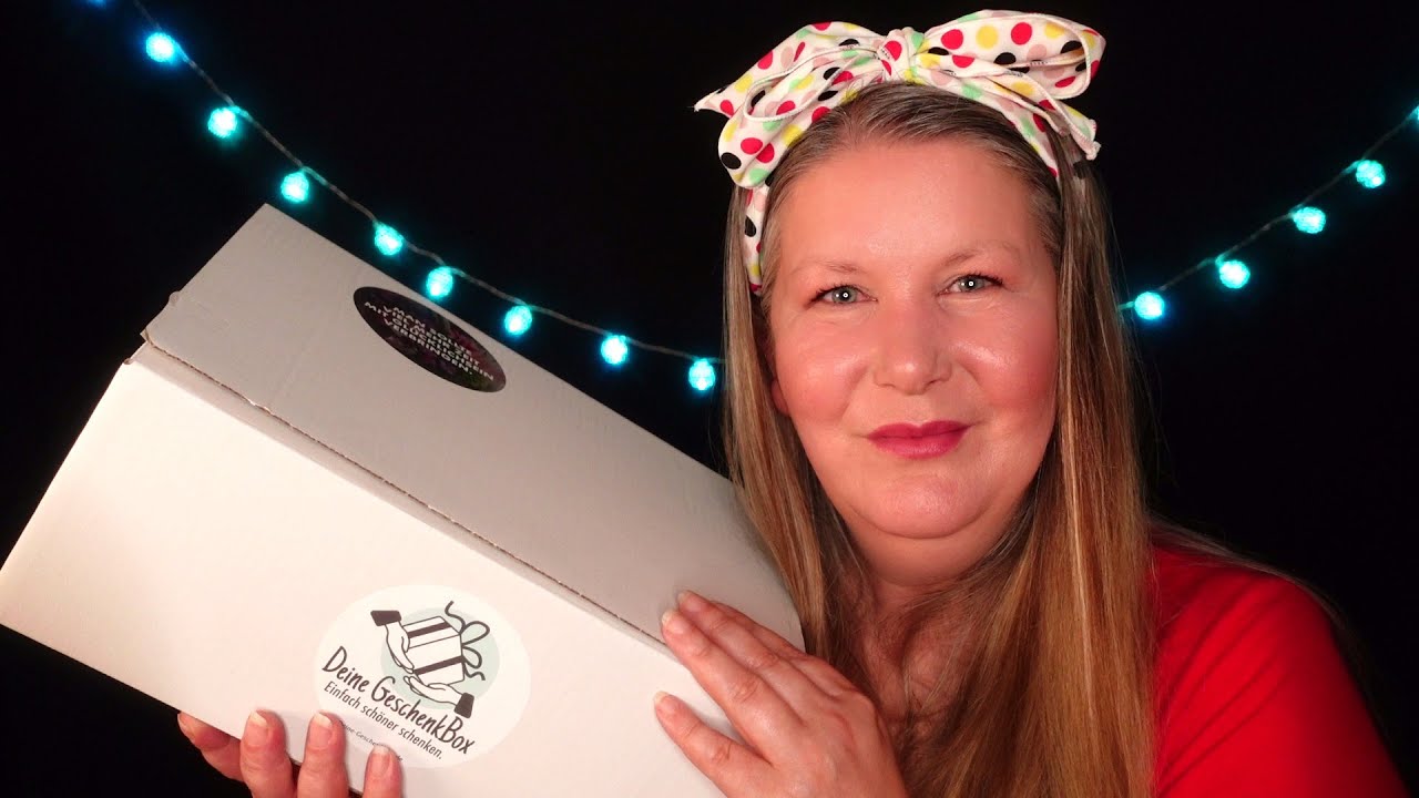 ASMR Entspanntes Unboxing GeschenkBox von Deine-GeschenkBox.de︱Einfach schöner schenken︱Deutsch