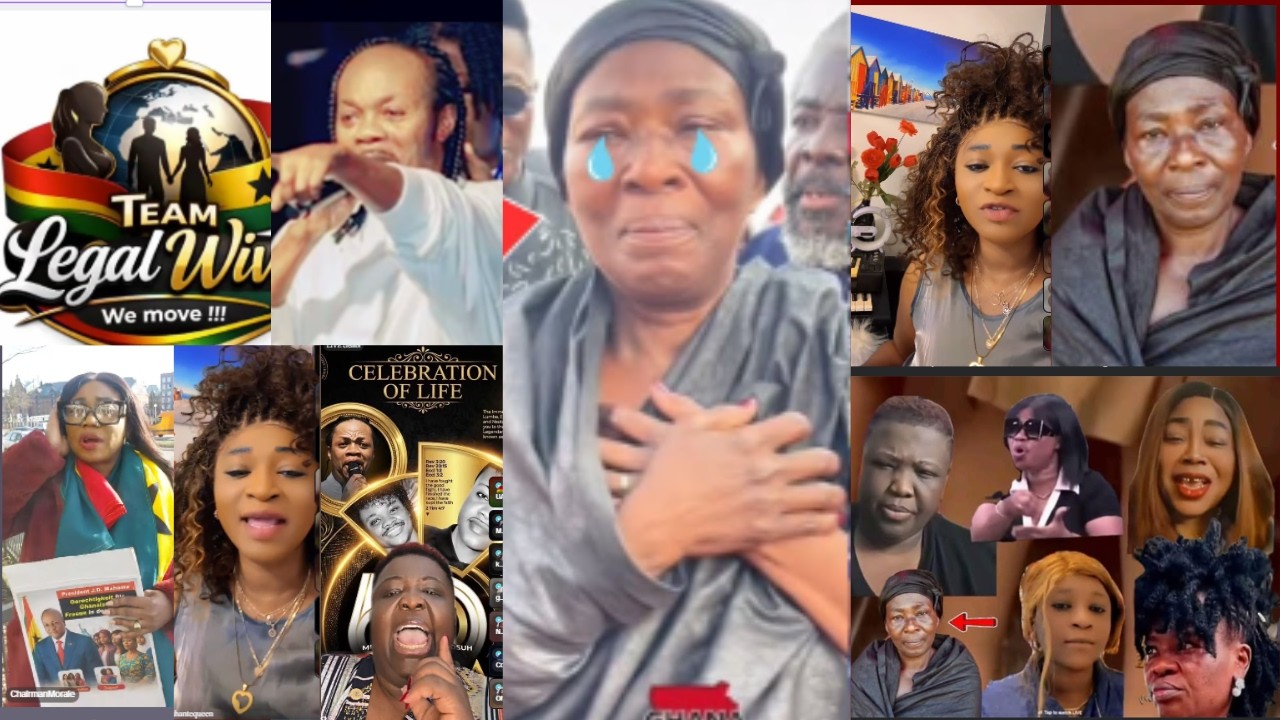 (((ONAIR))):  Team Legal Wives Spites Fire On Ghana Leaders, Incites Ga Youth And Curses Odo Broni