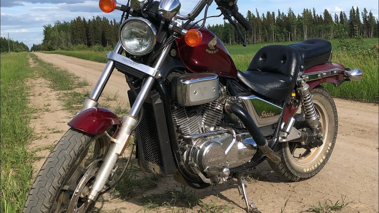 1986 Honda Shadow VT750 first start after winter