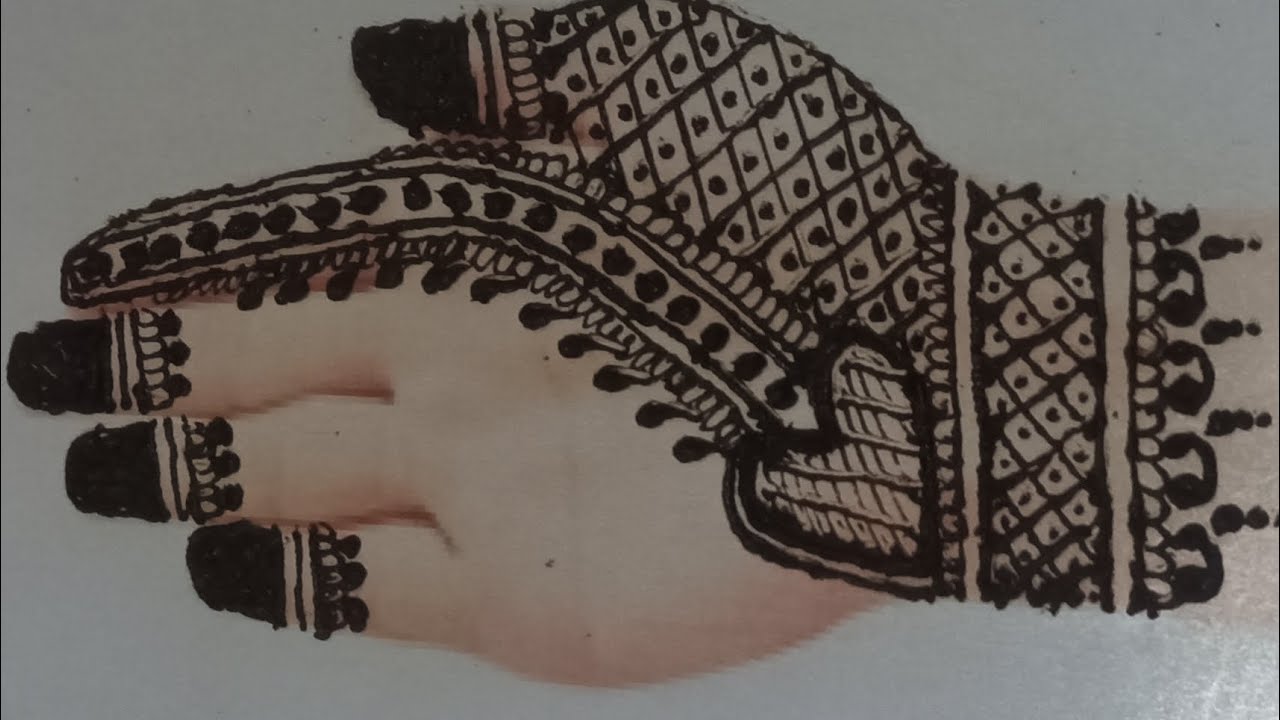 Beautiful front hand mehndi design | simple mehndi designs#mehndi #easymehndi #simplemehndi 