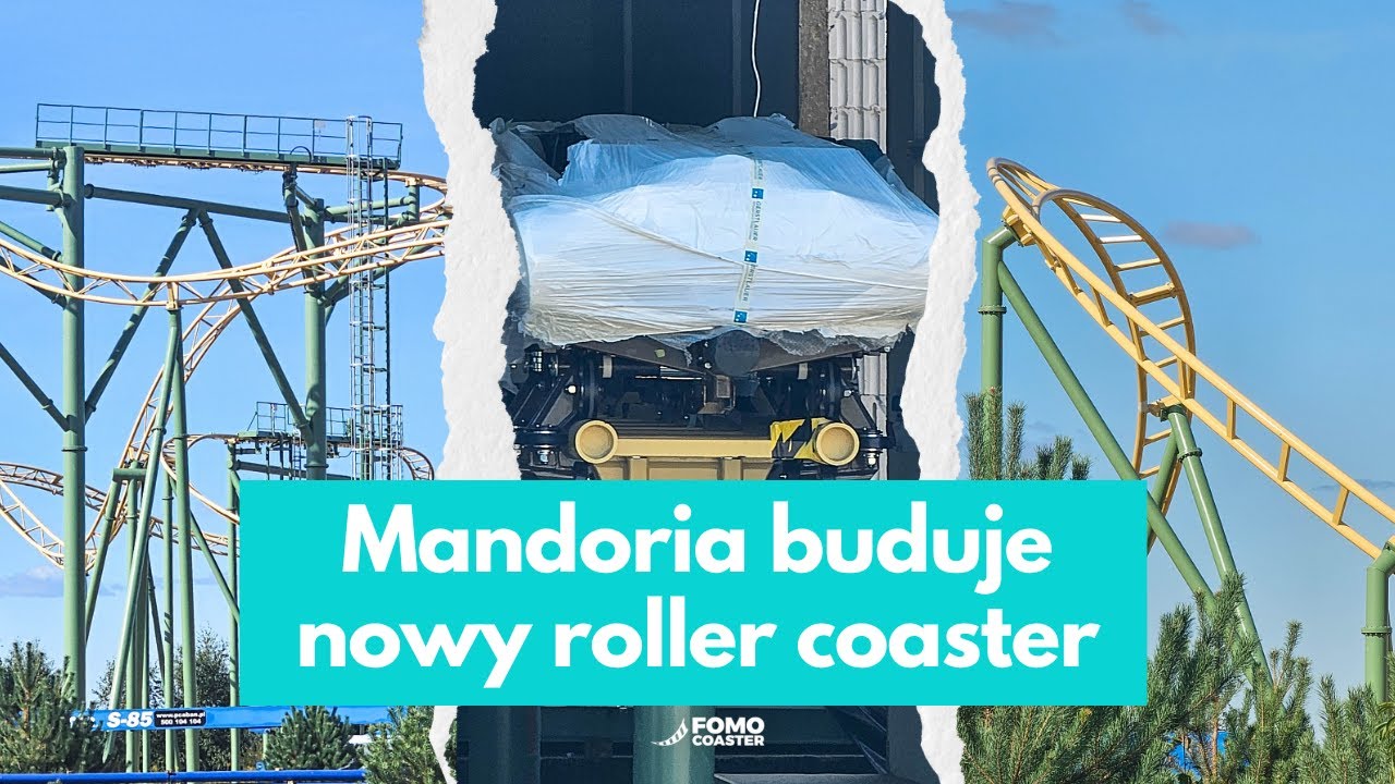 Construction of new zone and roller coaster in Mandoria for 2026
