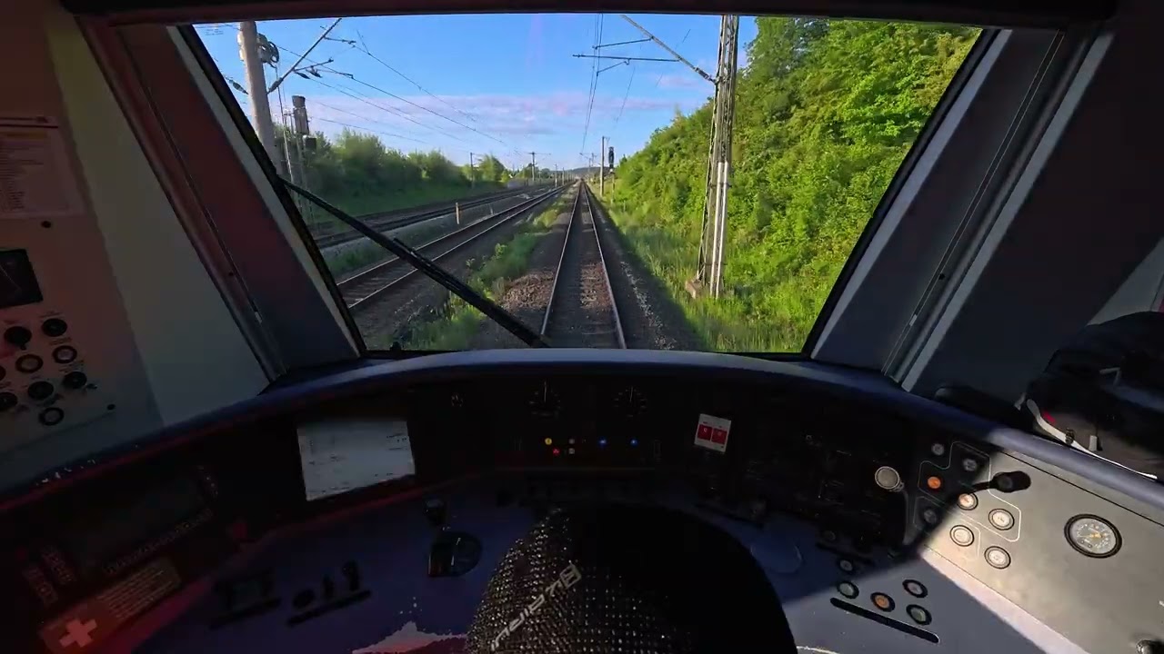 4K Führerstandsmitnahme S-Bahn München S2 Petershausen - Markt Schwaben BR423 24.05.2025