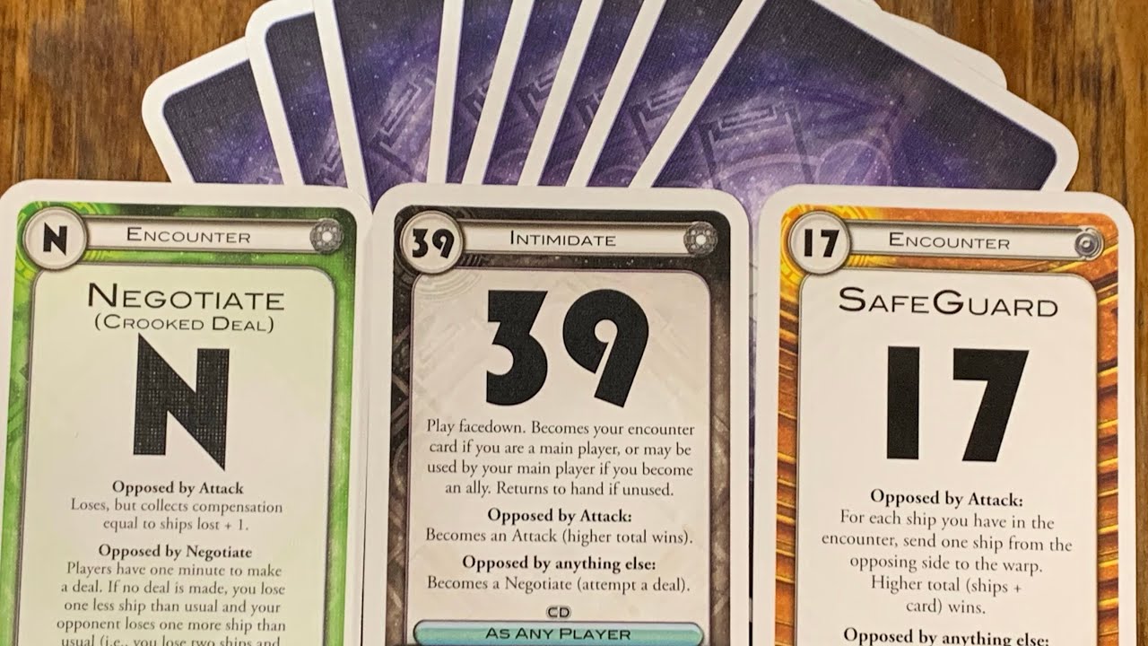 Comparing the three Reward decks for Cosmic Encounter