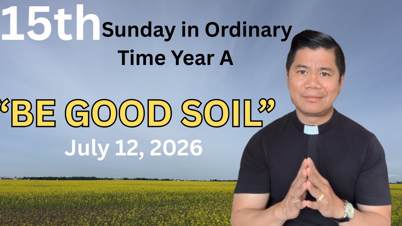 HOMILY for the 15th Sunday in Ordinary Time Year A (July 12, 2026)