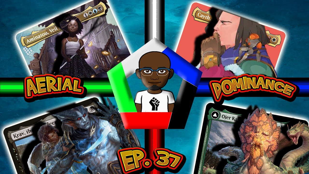 Aminatou, Veil Piercer 🆚 Cayth 🆚 Ojer Kaslem 🆚 Regna & Krav | Quality EDH Commander Gameplay