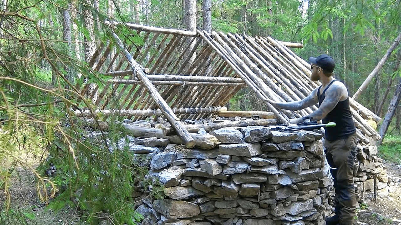 Build a Safe and Warm Stone Home Far Away From the Power Grid
