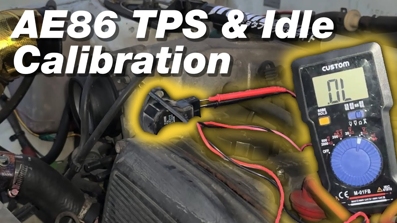 How To: Fixing your AE86 Idle & Rev Hang by Calibrating the Throttle Position Sensor