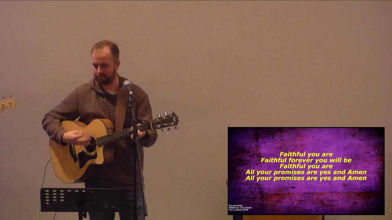 Cornton Baptist Church. Live Stream Sunday 18th January 2026 Evening Service