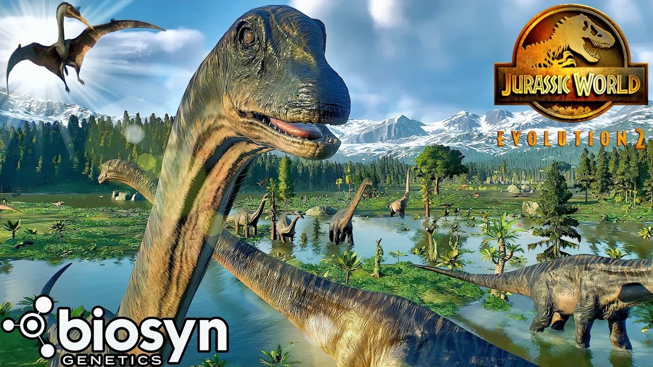 Biosyn sanctuary - Valley of the dinosaurs Part 55, Jurassic world evolution
