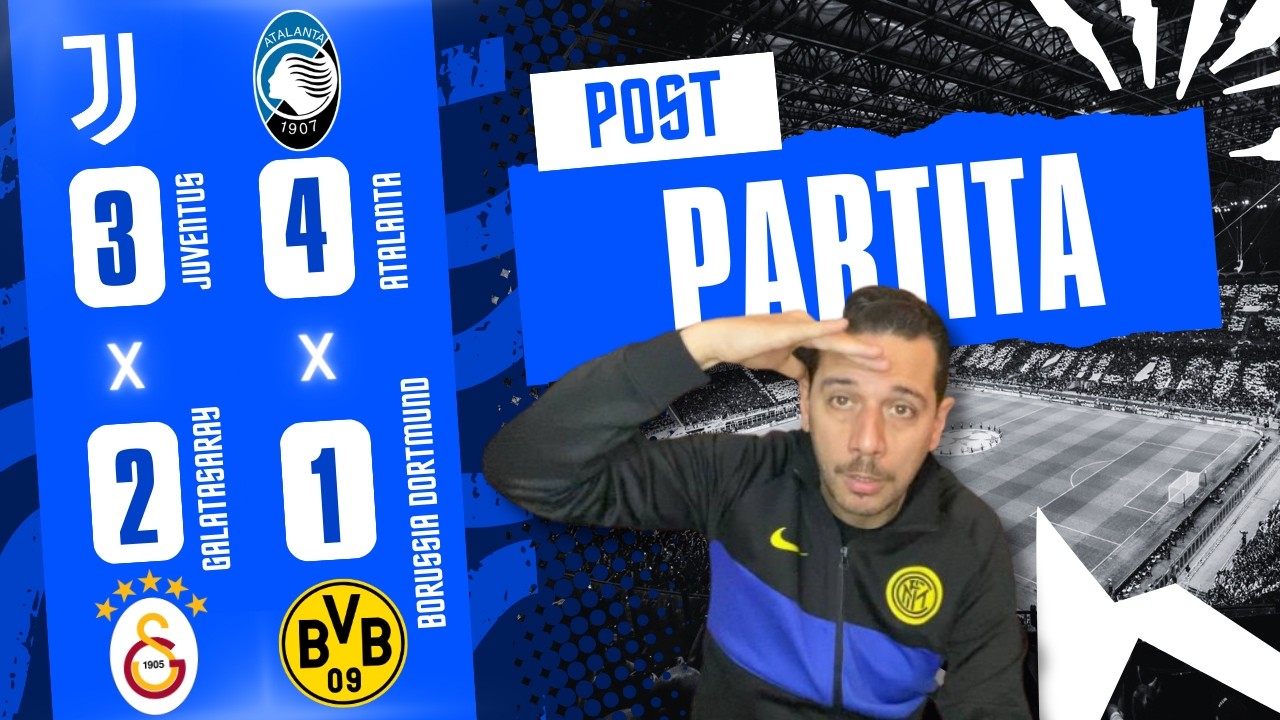 JUVE COSÌ È PIÙ BELLO MA CHE SUDATA! IMPRESA CLAMOROSA DELL’ATALANTA!