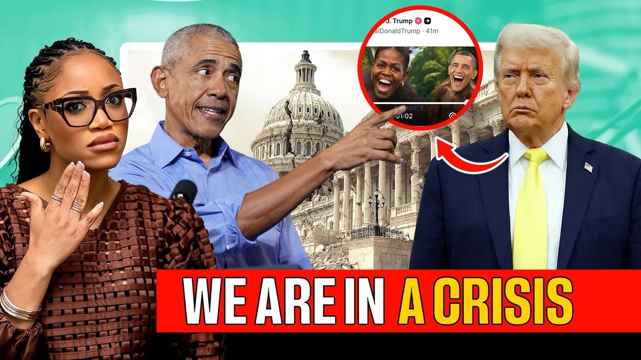Obama FINALLY Responds to Trump’s Racist Ape Post With Something BIGGER