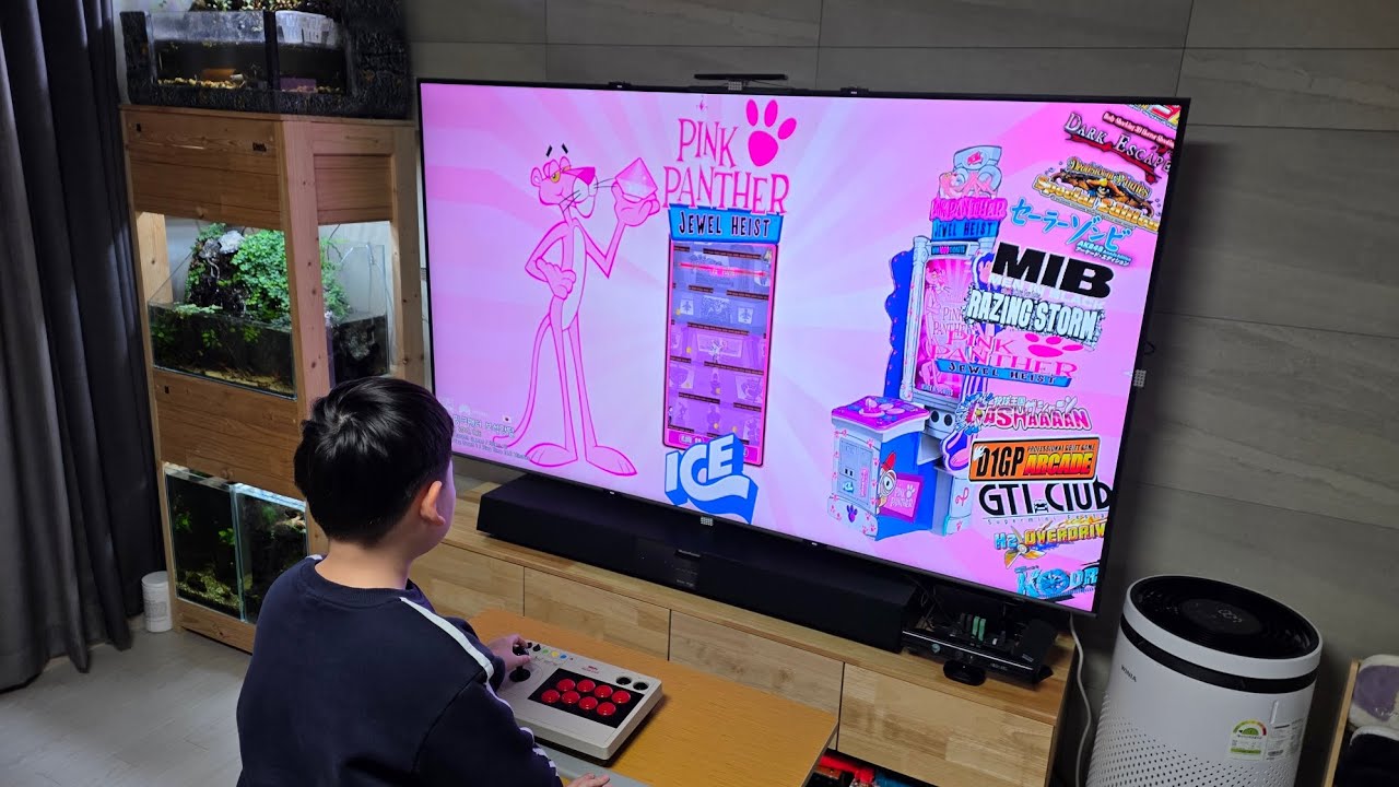 Pink panther jewel heist arcade (TeknoParrot ) Test | 🤣 Caution: One More Game Will Become Ten