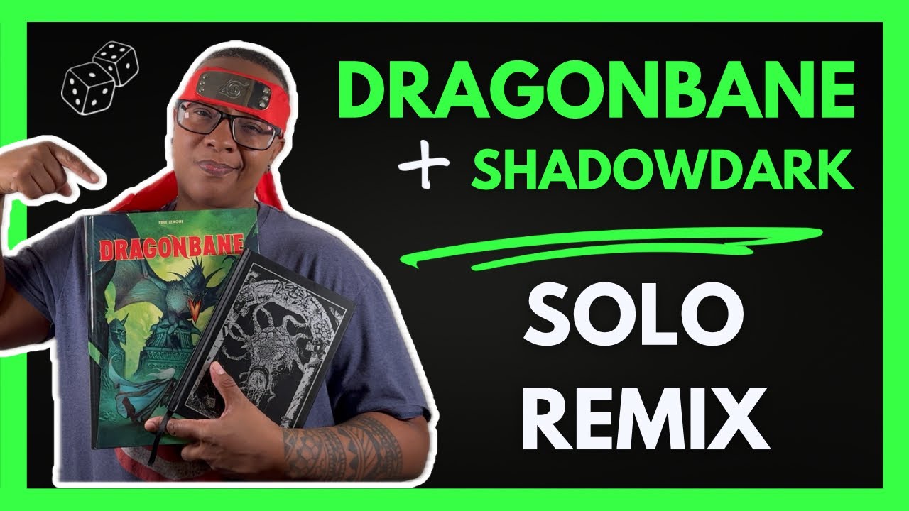Прохождение Dragonbane в одиночку | Таблицы Shadowdark создают сюжет