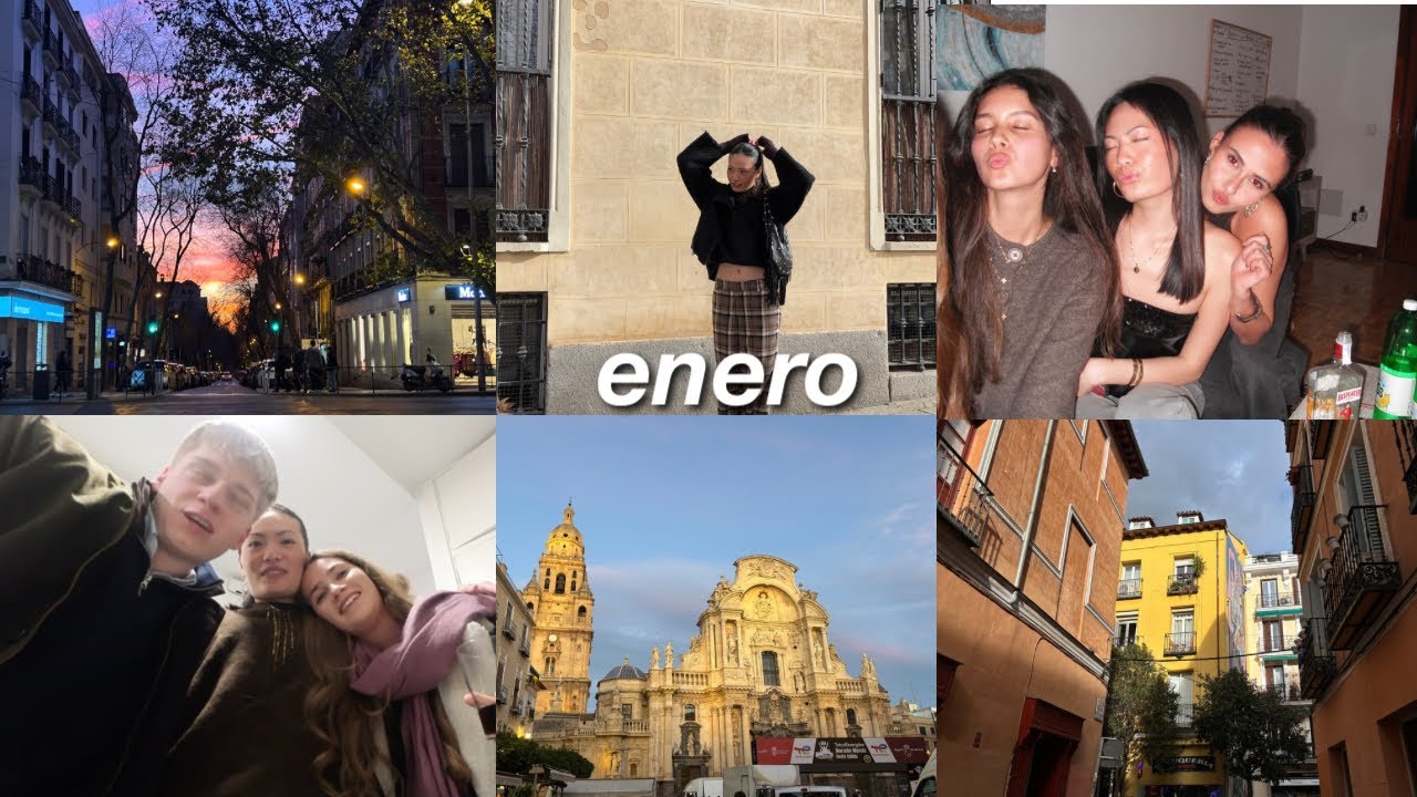 vlog: último mes en madrid, exámenes, hauls