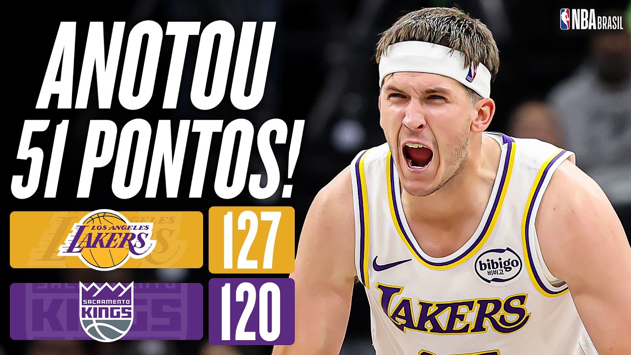 AUSTIN REAVES DESTRUIU CONTRA OS KINGS EM JOGO DE 51 PONTOS 🤯 - Melhores Momentos 