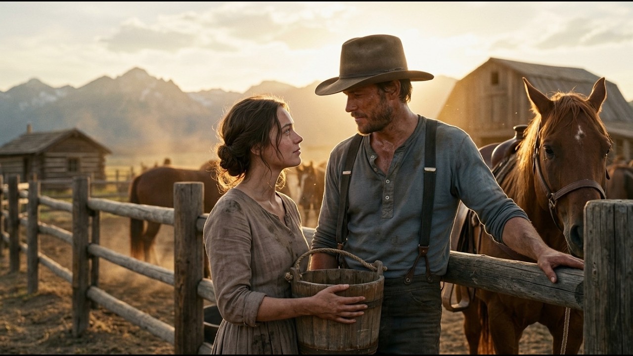 Elle travaillait au relais de diligence ; le cow-boy changeait de cheval chaque jour pour la revoir.