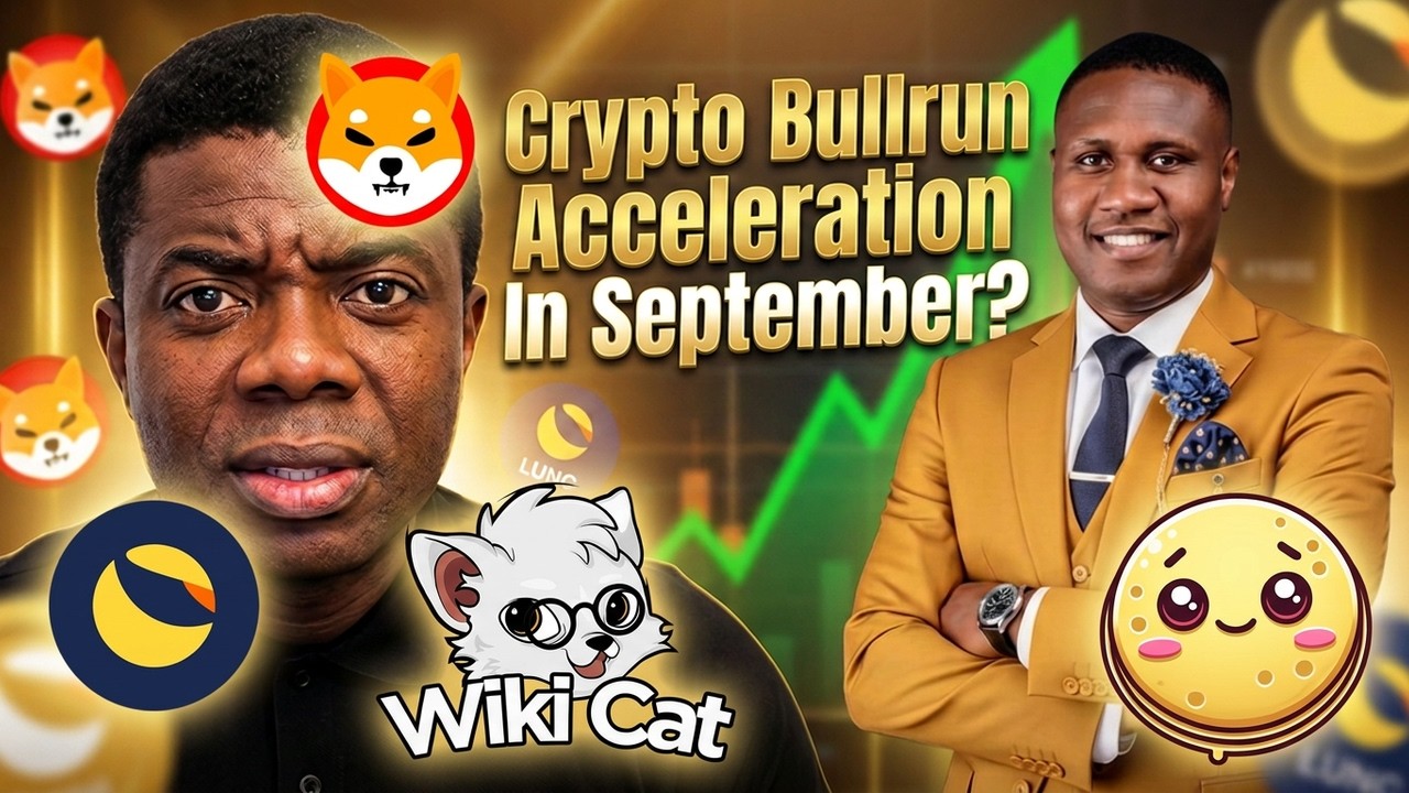 🚨 CRYPTO BULL RUN ACCELERATION IN SEPTEMBER?! SHIBA INU TO CANCEL A ZERO?! LUNC, WIKICAT & CREPE...