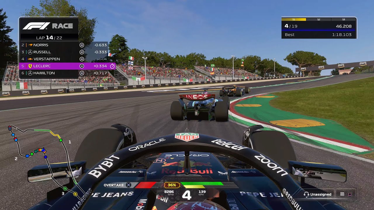 F1 24 | Round 7 | Imola | Red Bull Racing RB20 | Verstappen