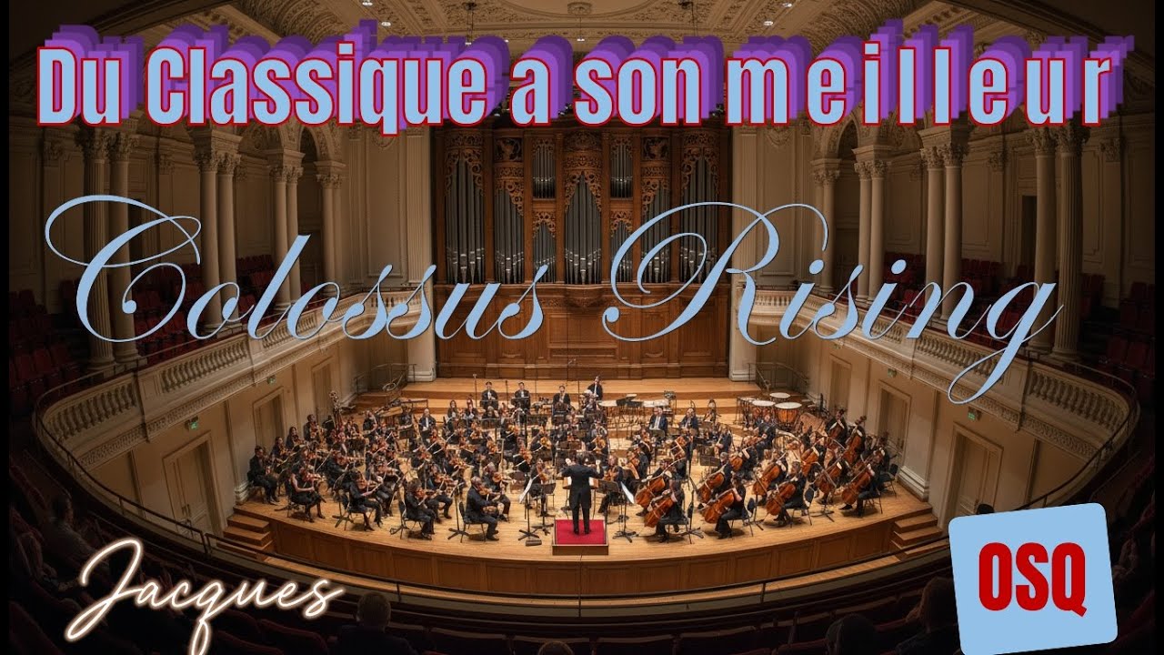 Colossus Rising - Un voyage entre lumière et obscurité, où l’on sent le monde changer sous nos pas.