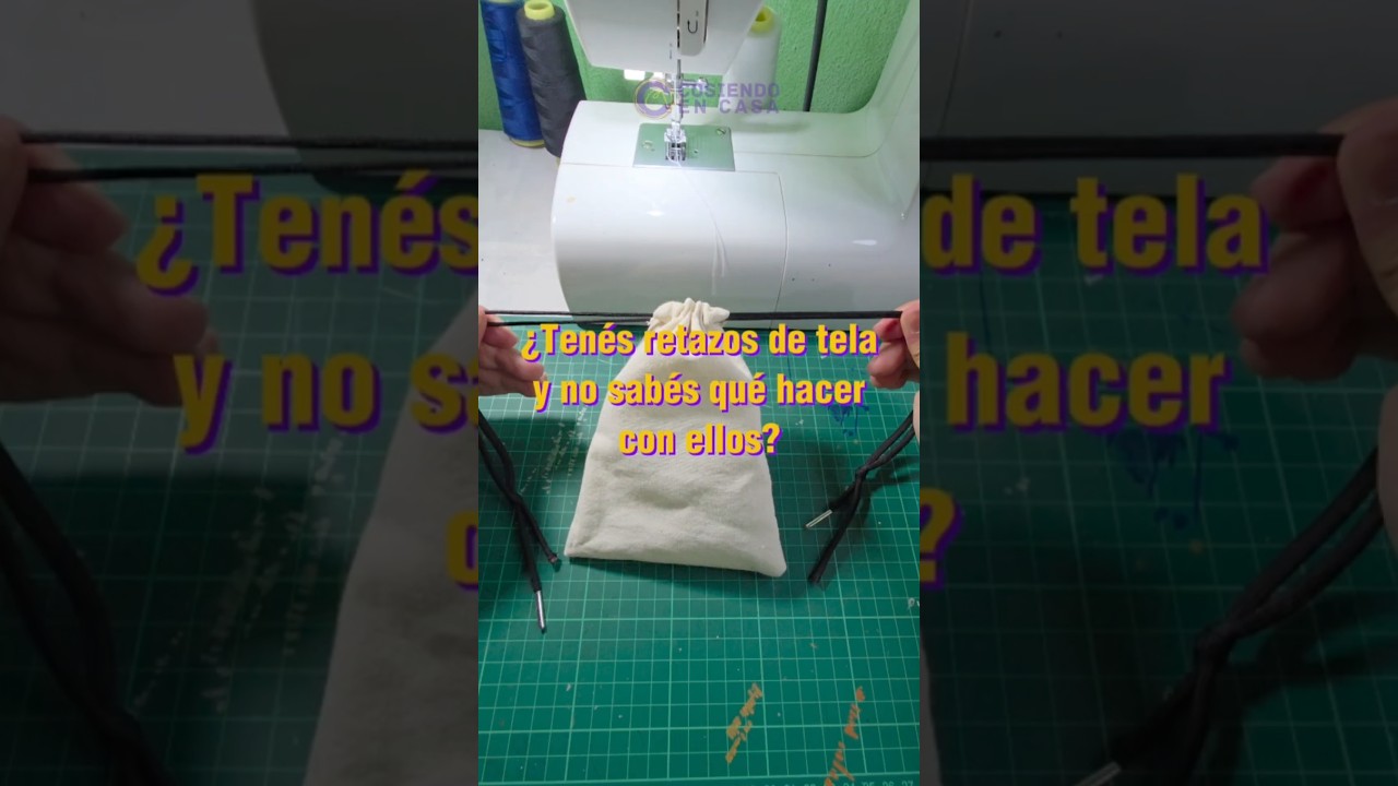 Mira esta idea para reciclar tus retazos de tela! #coser #costura ##sew #sewing