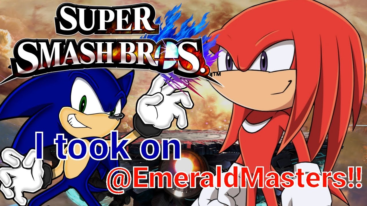 RIVALRY!! | Sonic Black Takes on ‎⁨@EmeraldMasters⁩ Knuckles in Smash Ultimate 